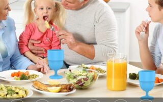 Portable Silicone Wine Cups Reusable Silicone Beer Whiskey Cups Shatterproof Wine Cups for Travel Camping Picnic