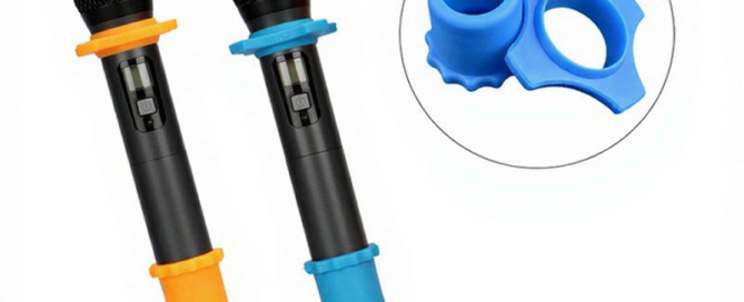 Silicone Anti-Slip Shockproof Customizable Protective Cover Silicone Sleeve for Wireless Microphone