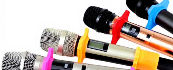 Silicone Anti-Slip Shockproof Customizable Protective Cover Silicone Sleeve for Wireless Microphone