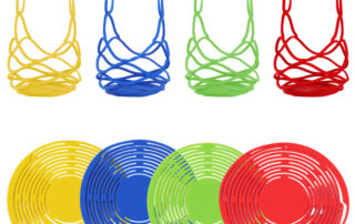 Silicone Heat Insulation Pad Silicone Foldable Breathable Wine Bottle Carrier Carry Bag