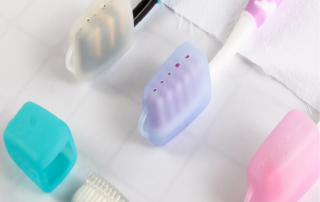 Silicone Travel Protective Toothbrush Cover Portable Anti-dirty Toothbrush Head Protector