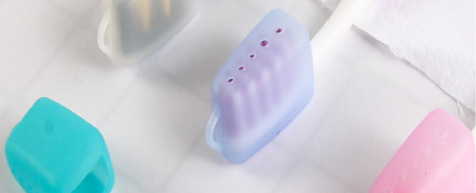 Silicone Travel Protective Toothbrush Cover Portable Anti-dirty Toothbrush Head Protector