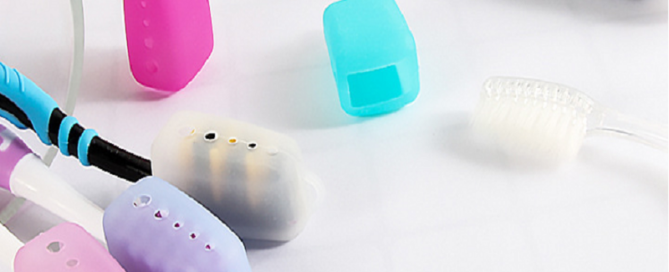 Silicone Travel Protective Toothbrush Cover Portable Anti-dirty Toothbrush Head Protector