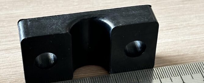 Single-Hole Double-Fixed Mechanical Engineering EPDM Natural Chloroprene Rubber Hose Clamp for Wiring Harnesses