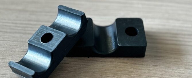 Single-Hole Double-Fixed Mechanical Engineering EPDM Natural Chloroprene Rubber Hose Clamp for Wiring Harnesses