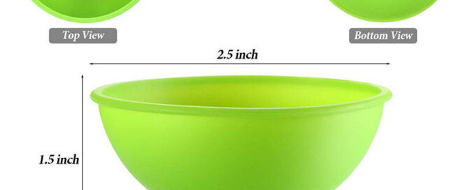 Heat-Resistant Mini Silicone Pinch Bowls – Multicolor Reusable Snack Bowls, Non-Slip Condiment Cups for Sauce, Dip, Meal Prep, & Cooking