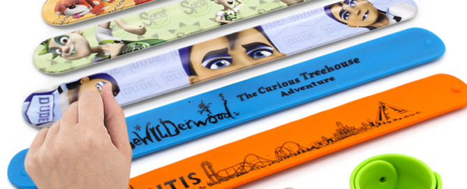 Silicone Snap Wristband With Logo Printed – Custom Kids Slap Rubber Band Silicone Slap Bracelet