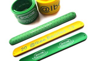 Silicone Snap Wristband With Logo Printed – Custom Kids Slap Rubber Band Silicone Slap Bracelet