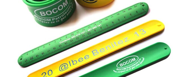 Silicone Snap Wristband With Logo Printed – Custom Kids Slap Rubber Band Silicone Slap Bracelet