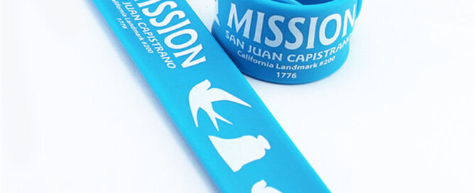 Silicone Snap Wristband With Logo Printed – Custom Kids Slap Rubber Band Silicone Slap Bracelet