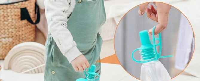 Baby Water Bottle Cap Silicone Bottles Top Spout Adapter for Toddlers Kids and Adults Protects Kids' Mouth