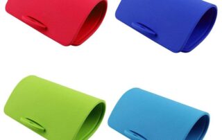 Non-Slip Silicone Chopping Board The Clean Safe & Knife-Friendly Cutting Surface