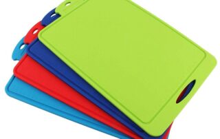 Non-Slip Silicone Chopping Board The Clean Safe & Knife-Friendly Cutting Surface