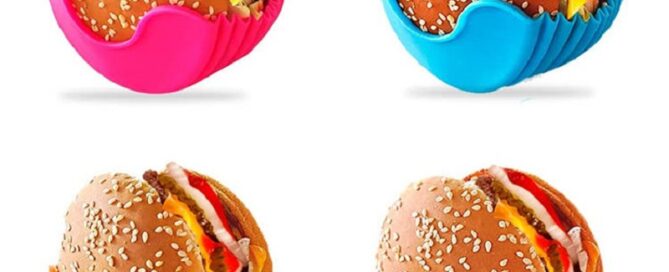 Silicone Burger Holder: The Cleanest Way to Eat a Messy Burger