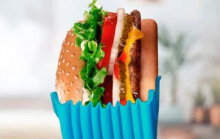 Silicone Burger Holder: The Cleanest Way to Eat a Messy Burger