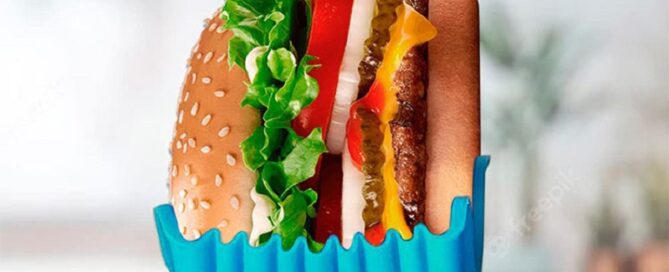 Silicone Burger Holder: The Cleanest Way to Eat a Messy Burger
