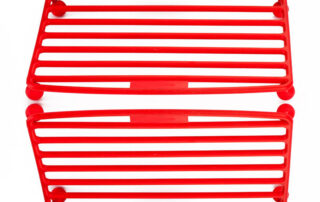 Silicone Coated Roasting Rack Even Heat Easy Clean & Healthy Cooking