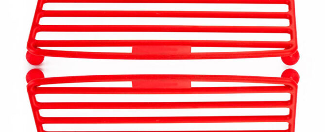Silicone Coated Roasting Rack Even Heat Easy Clean & Healthy Cooking