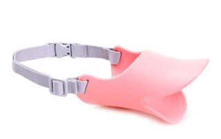 Soft Silicone Duckbill Mouth Cover Pet Anti-biting Adjustable Safety Little Dog Muzzle Silicone Dog Muzzles