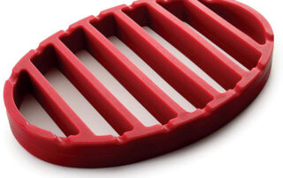 Oval Silicone Racks for Roasting Steaming Pressure Cooking Silicone Baking Mat Rack