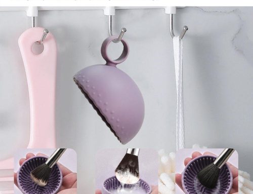 Silicone Nail Brush Cleaning Tool Makeup Brush Cleaning Bowl