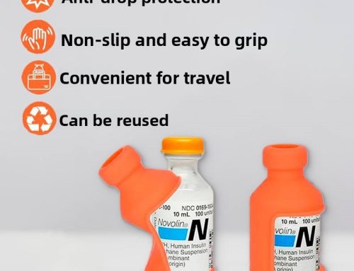 Silicone Vial Protector Reusable Shatterproof Insulin Bottle Sleeve for Diabetic Care