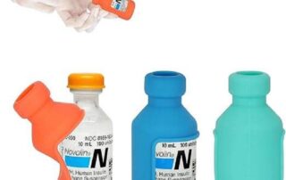 Silicone Vial Protector Reusable Shatterproof Insulin Bottle Sleeve for Diabetic Care