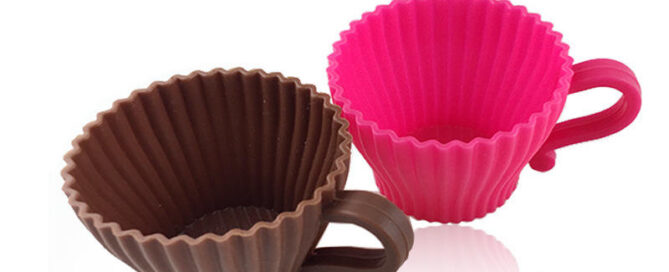 Durable Non-stick Coffee Cup Silicone Wholesale Tea Cup Muffin Shape Silicone Cup