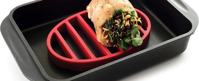 Oval Silicone Racks for Roasting Steaming Pressure Cooking Silicone Baking Mat Rack